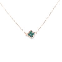 Collana Lucos Donna in Argento Zirconia ESCO 756-VERDE - ESCO 756-VERDE